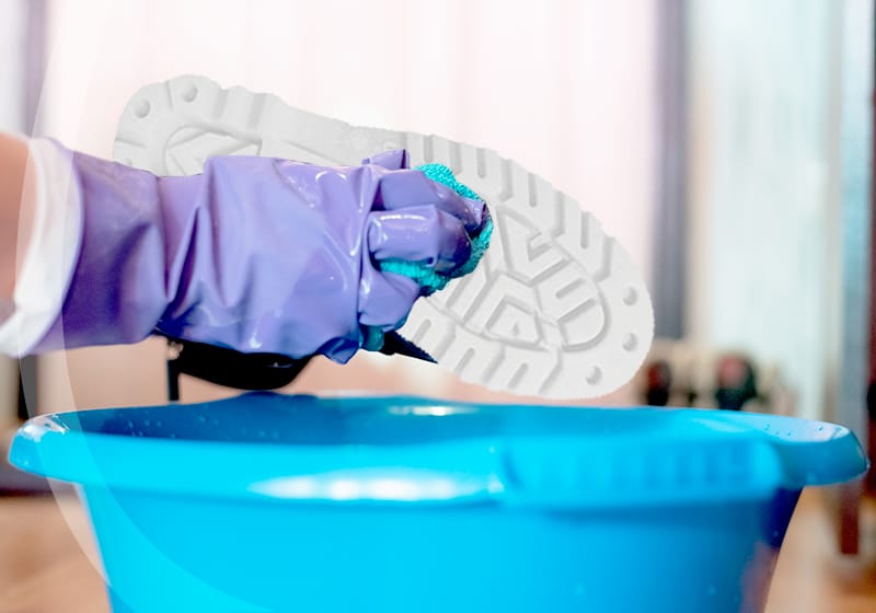 limpiar tus botas impermeables