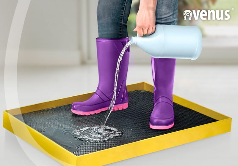 quítate los zapatos al llegar a casa